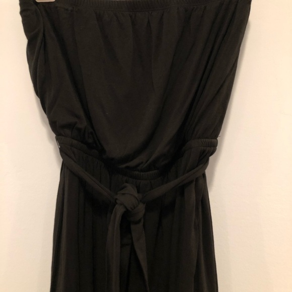 The limited size medium black halter dress elastic waistband and at the top - Picture 12 of 12